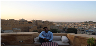Experience Sunset at the Golden Cenotaphs of Jaisalmer