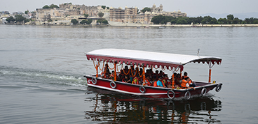 Boat Ride to Jag Mandir Palace