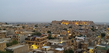 Explore the Jaisalmer Fort at Night with a Local Resident